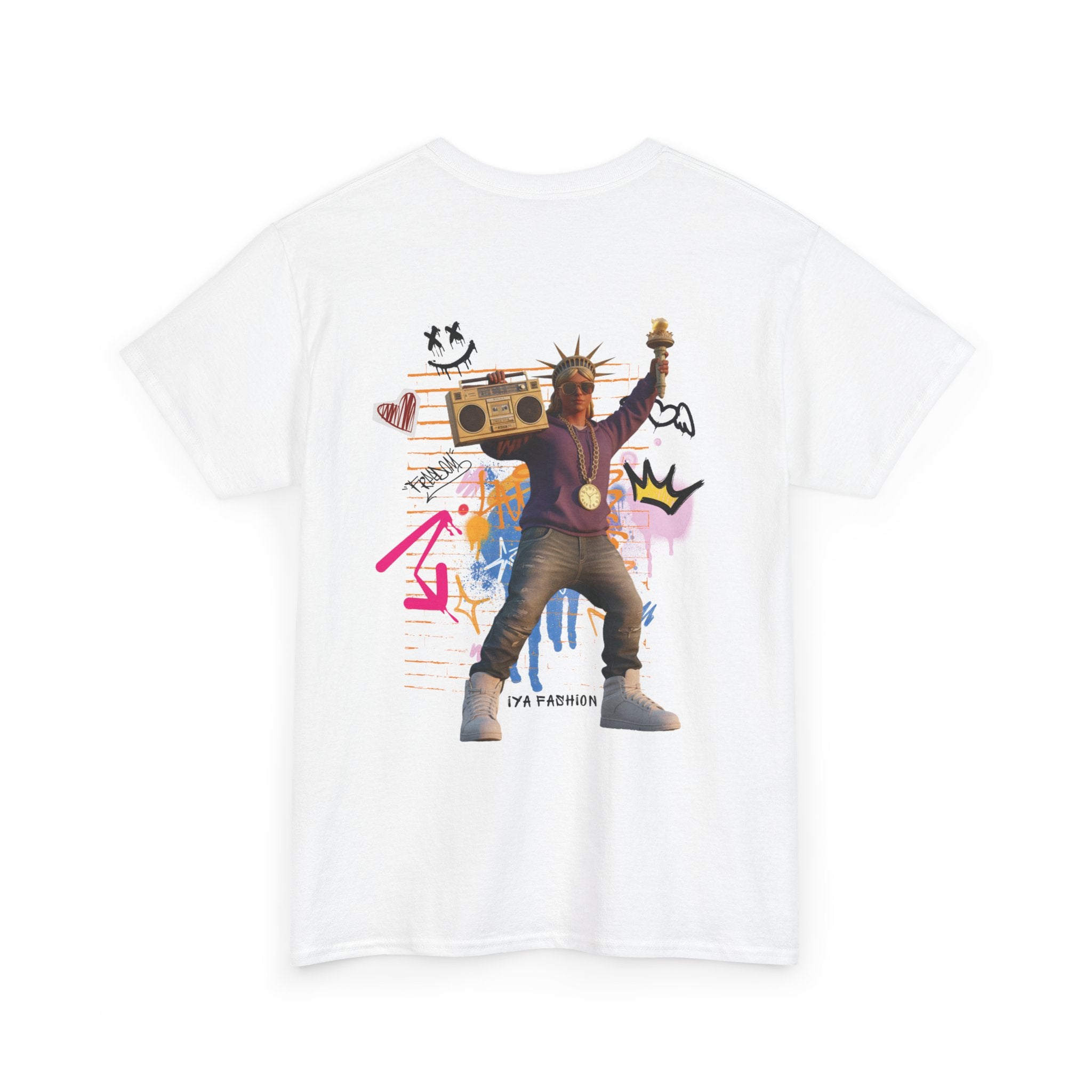 "Urban Liberty" Streetwear T-Shirt - Freedom Couples Edition