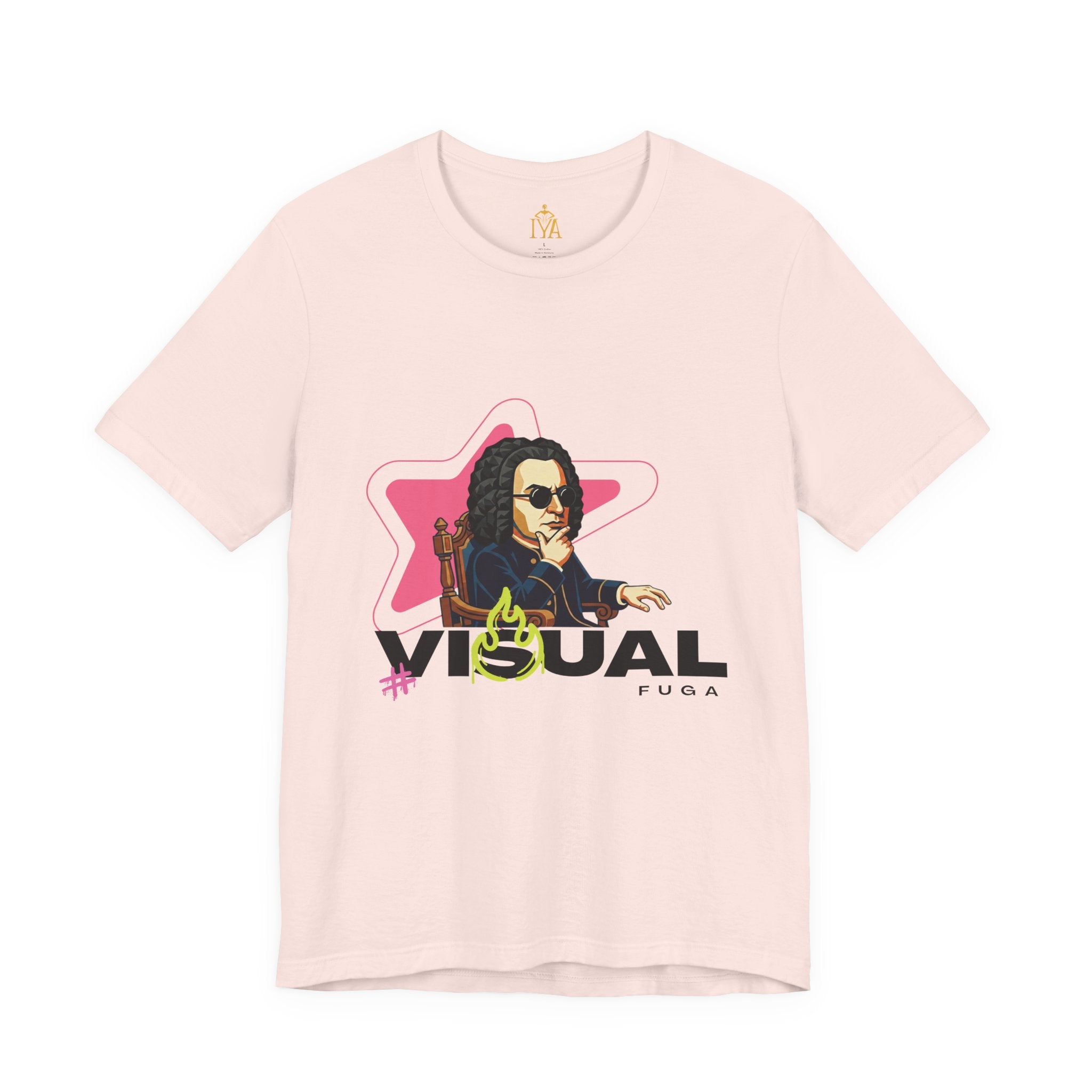 Women's Cotton T-Shirt "Visual Fugue" (Urban Style in various colors)