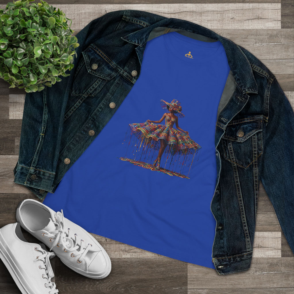 Women's Premium Cotton T-Shirt – "Inner Symphony"