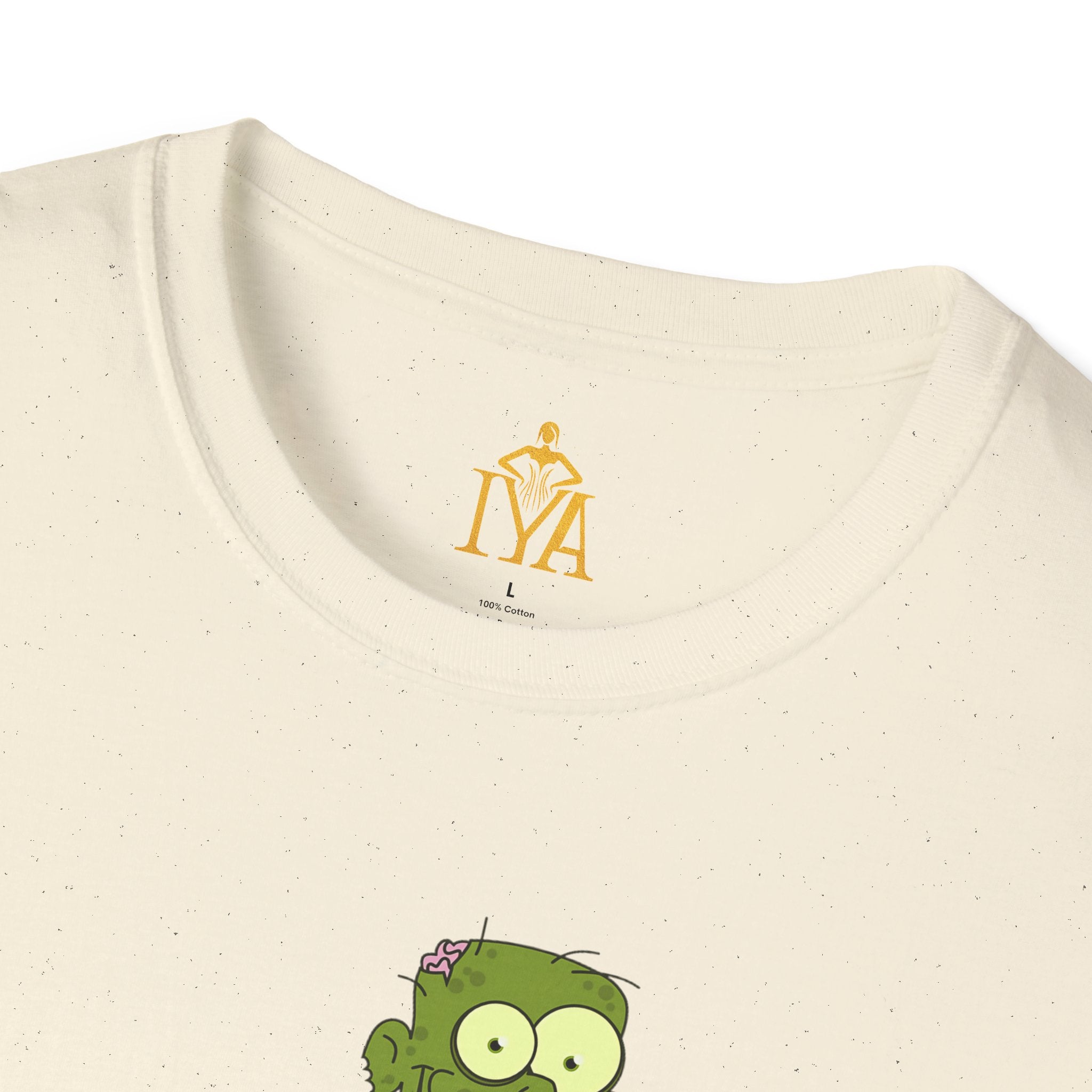 Men's T-Shirt With Zombie Graphic