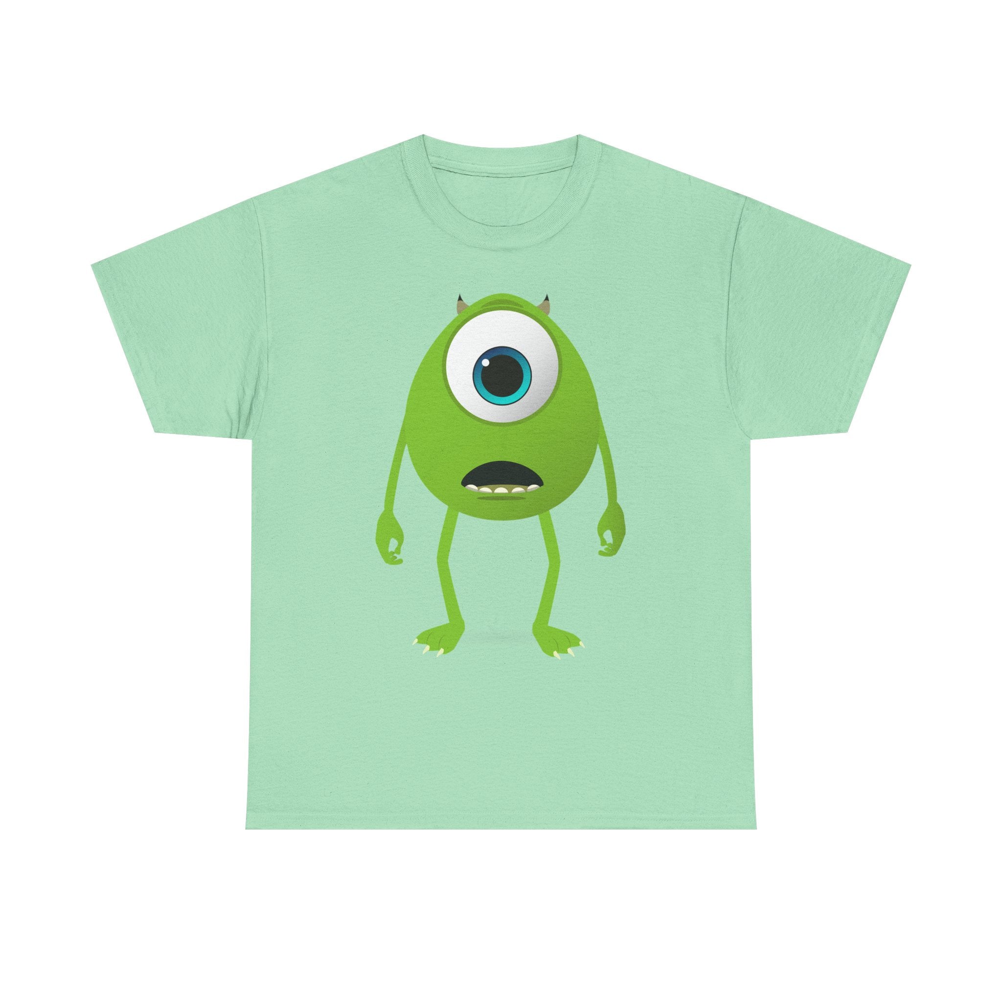 Men's Shirt Representing Mike Wazowski.