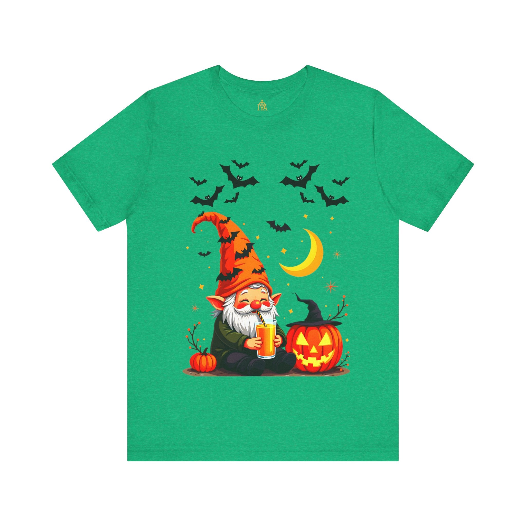Women's cotton T-shirt "Happy Halloween"